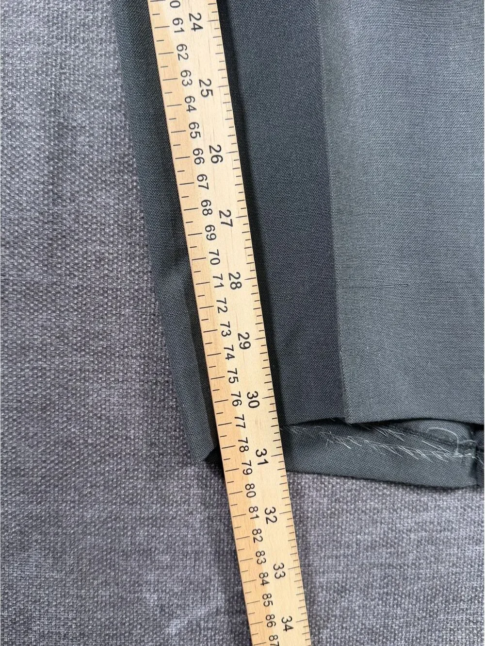Men's Polyester Wool Tropical Trousers 32R